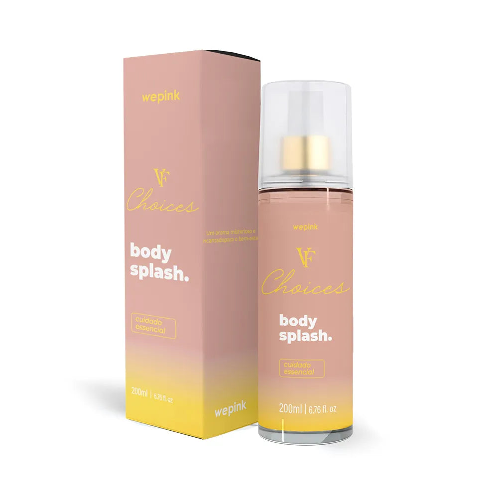 Body Splash VF Choices Desodorante Colônia 200ml - Wepink