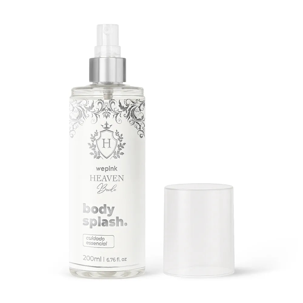 Body Splash Heaven Bride Desodorante Colônia 200ml - Wepink