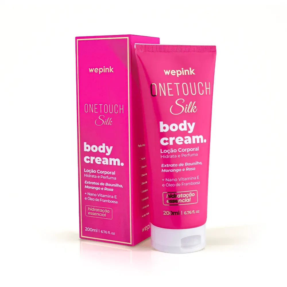 Body Cream One Touch Silk Desodorante Hidratante | Wepink, 200ml