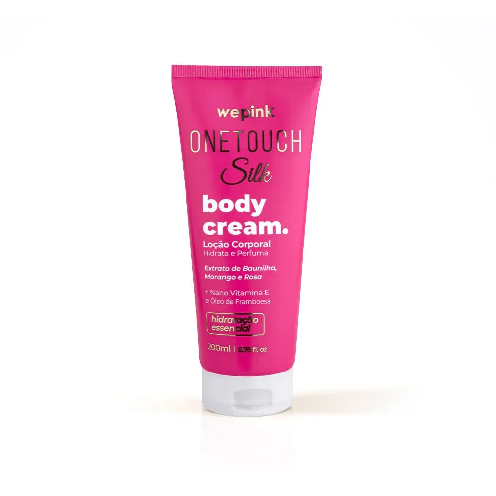 Body Cream One Touch Silk Desodorante Hidratante | Wepink, 200ml
