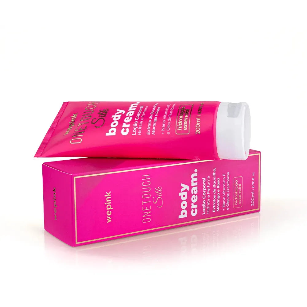 Body Cream One Touch Silk Desodorante Hidratante | Wepink, 200ml