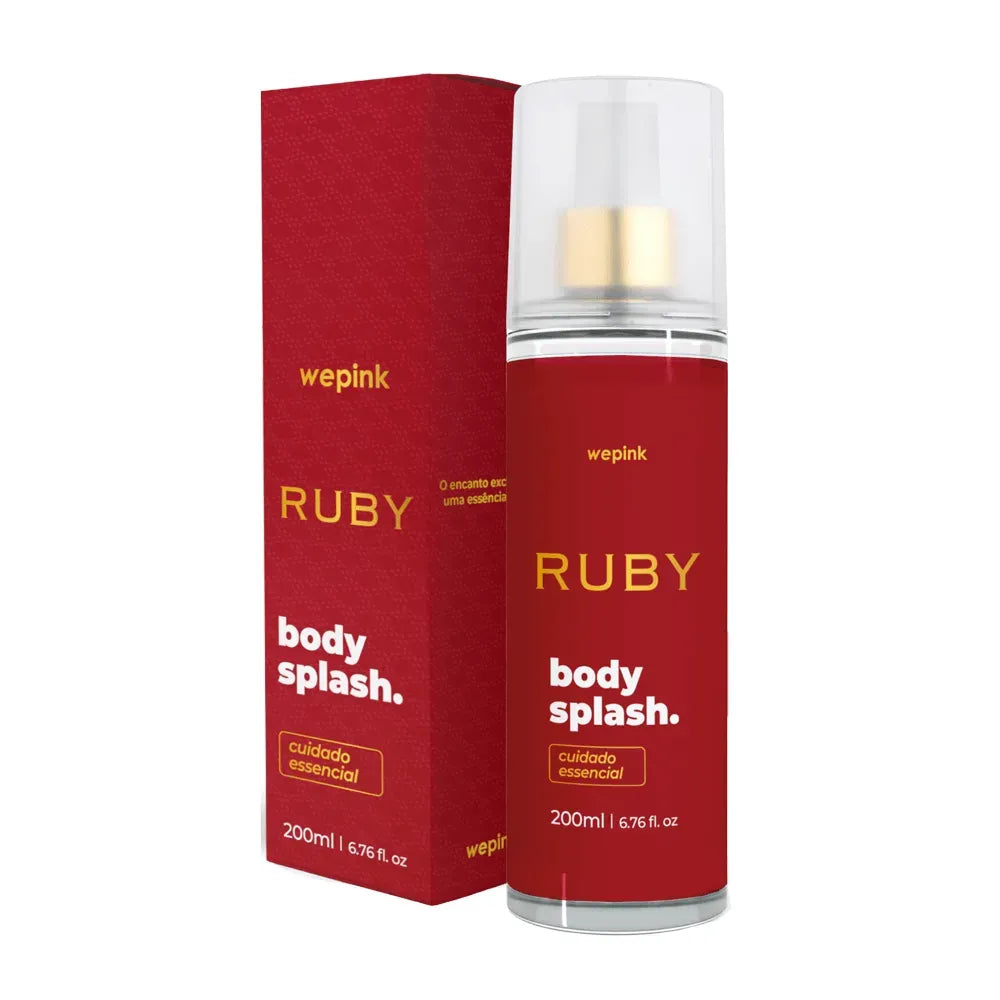 Body Splash Ruby Desodorante Colônia – Wepink