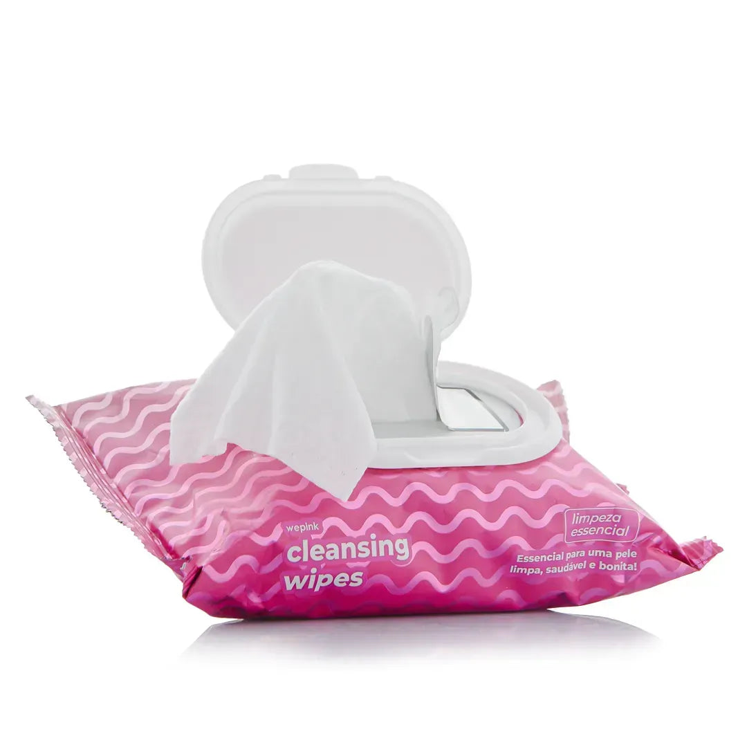 Cleansing Wipes Lenço Umedecido Demaquilante 25 un. - Wepink