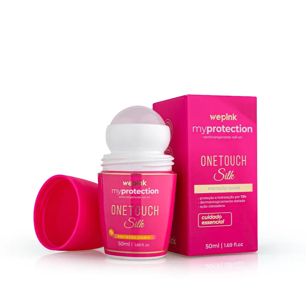 Desodorante Antitranspirante Roll-on One Touch Silk | Wepink, 50ml