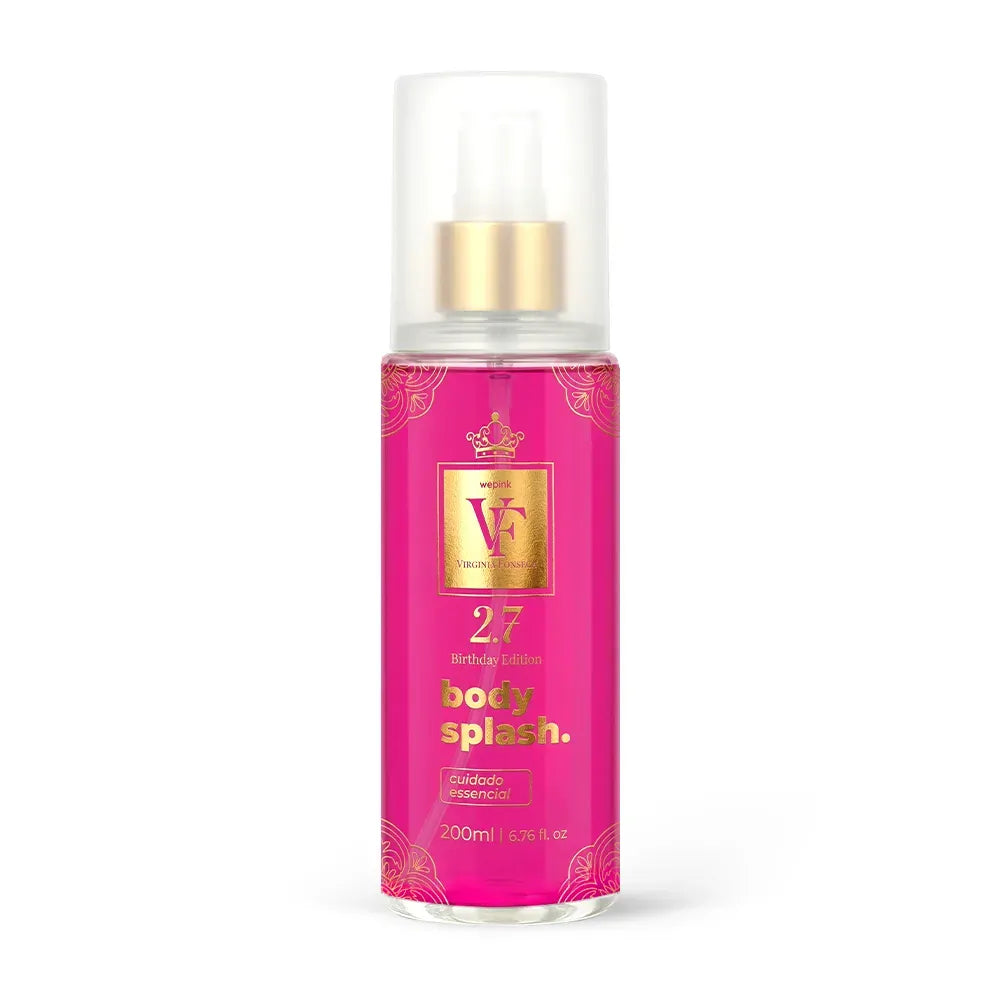 Body Splash VF 2.7 Desodorante Colônia 200ml - Wepink