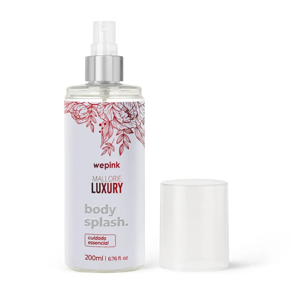 Body Splash Mallorie Luxury Desodorante Colônia 200ml - Wepink