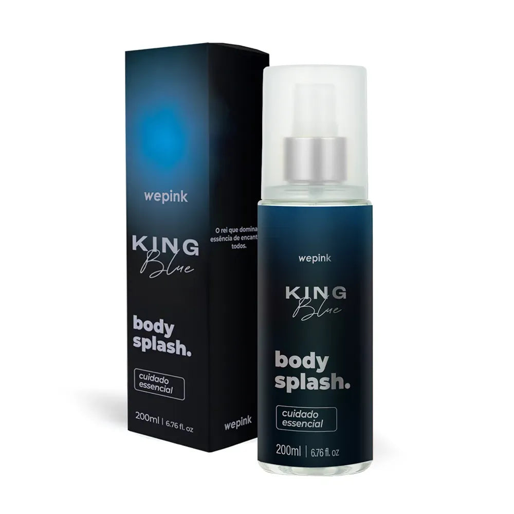 Body Splash King Blue 200ml - Wepink