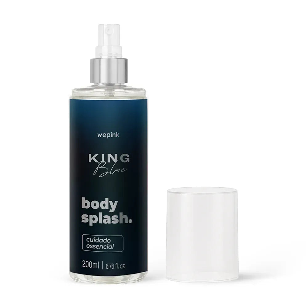 Body Splash King Blue 200ml - Wepink