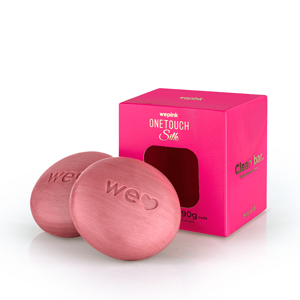 Sabonete em Barra Clean Bar One Touch Silk | Wepink