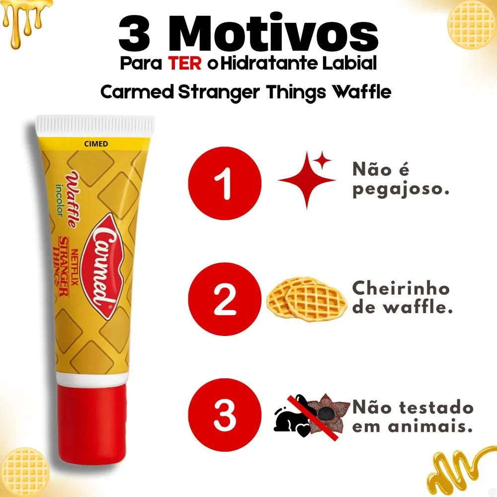 Carmed Netflix Stranger Things Waffle Incolor 10g