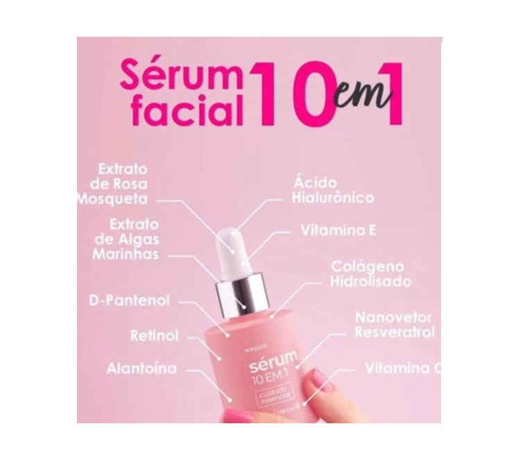 Sérum 10 em 1 - 25ml  WePink