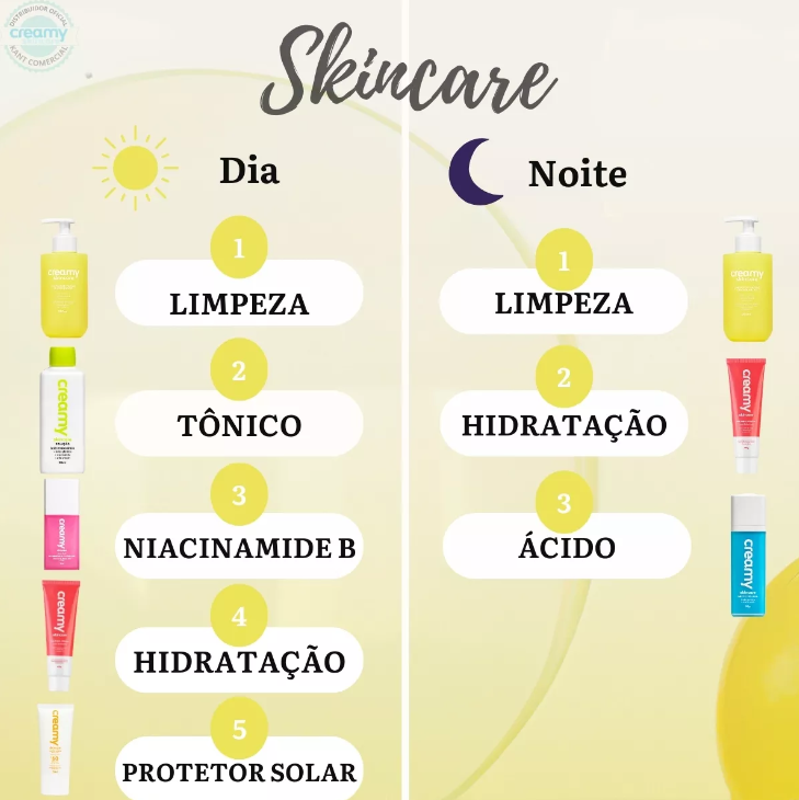 Creamy Limpador Glicerinado Antioleosidade  Skincare 200ml