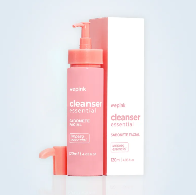 Cleanser Essential Sabonete Facial 120ml - WePink