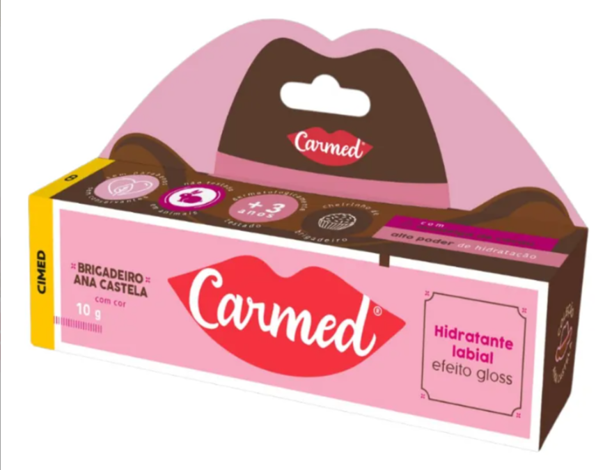 Carmed Hidratante Labial Brigadeiro Boiadeira