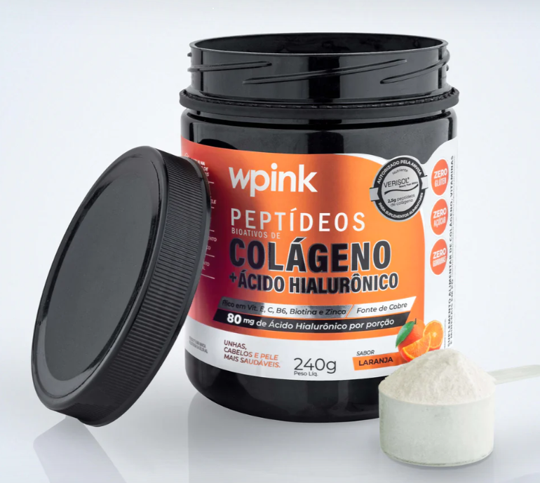 Colagénio Sabor Laranja - 240g – Wepink