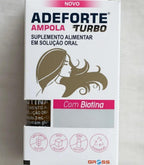 Adeforte Turbo Biotina Liquida Para Cabelos Fortes