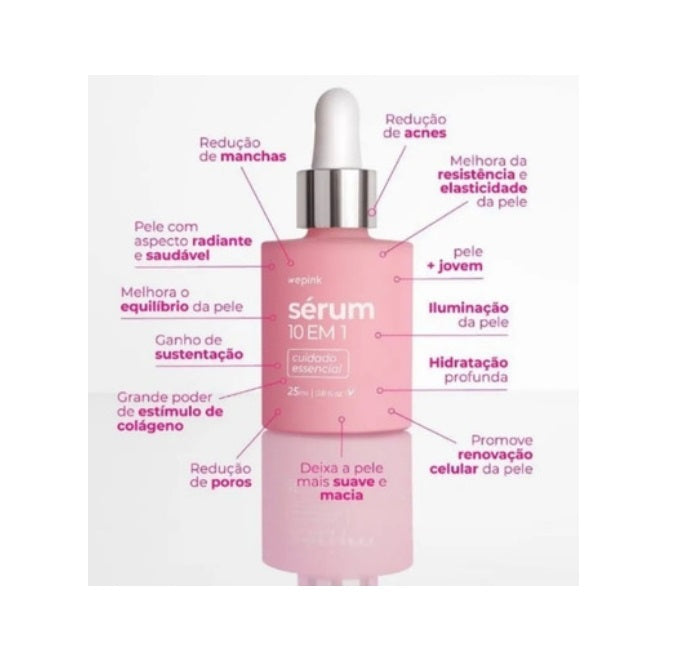 Sérum 10 em 1 - 25ml  WePink