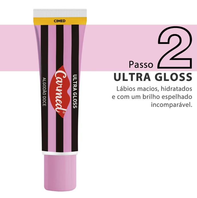Kit 2 Carmed Sos Algodão Doce Esfoliante