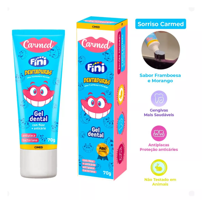 Gel Dental Carmed Dentadura 70g