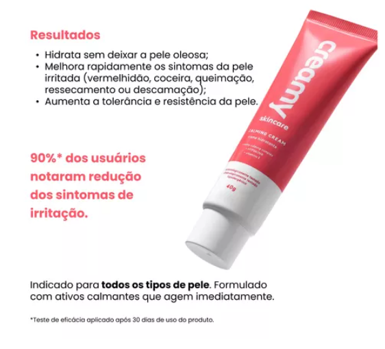 Creamy Calming Cream Hidrante Facial Calmante 40g