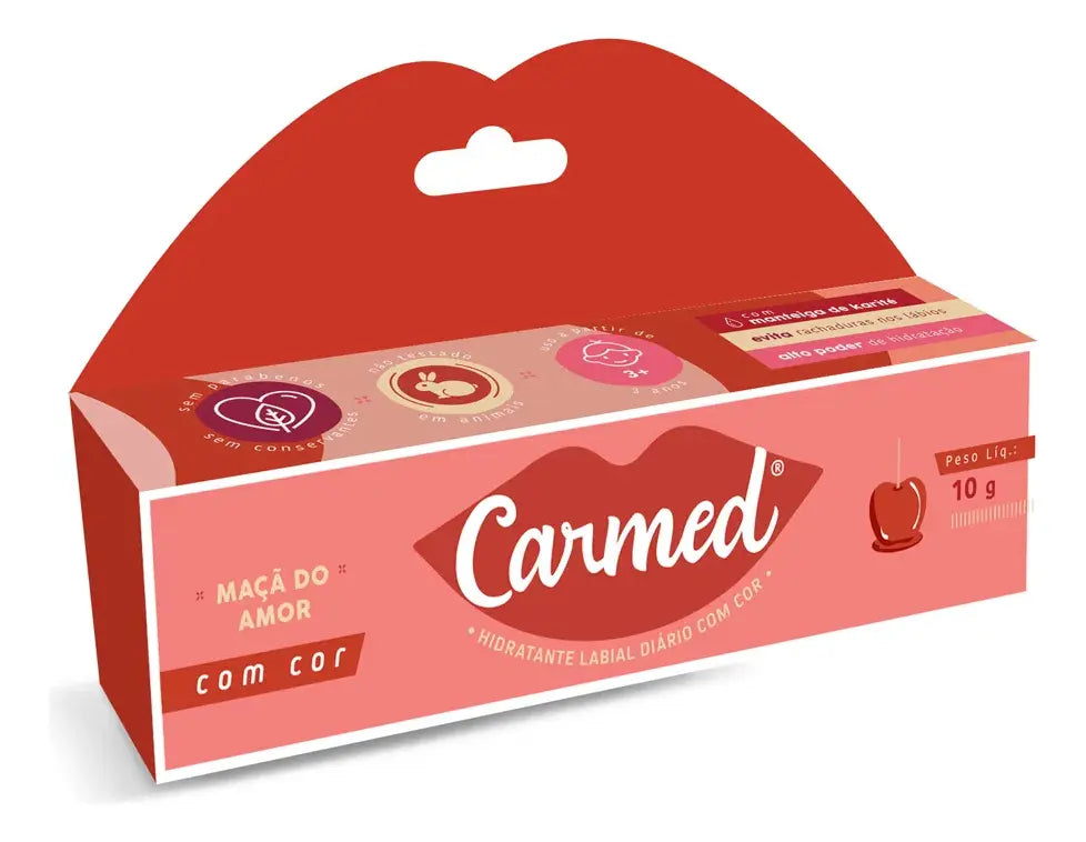 Carmed Maçã do Amor Hidratante Labial 10g