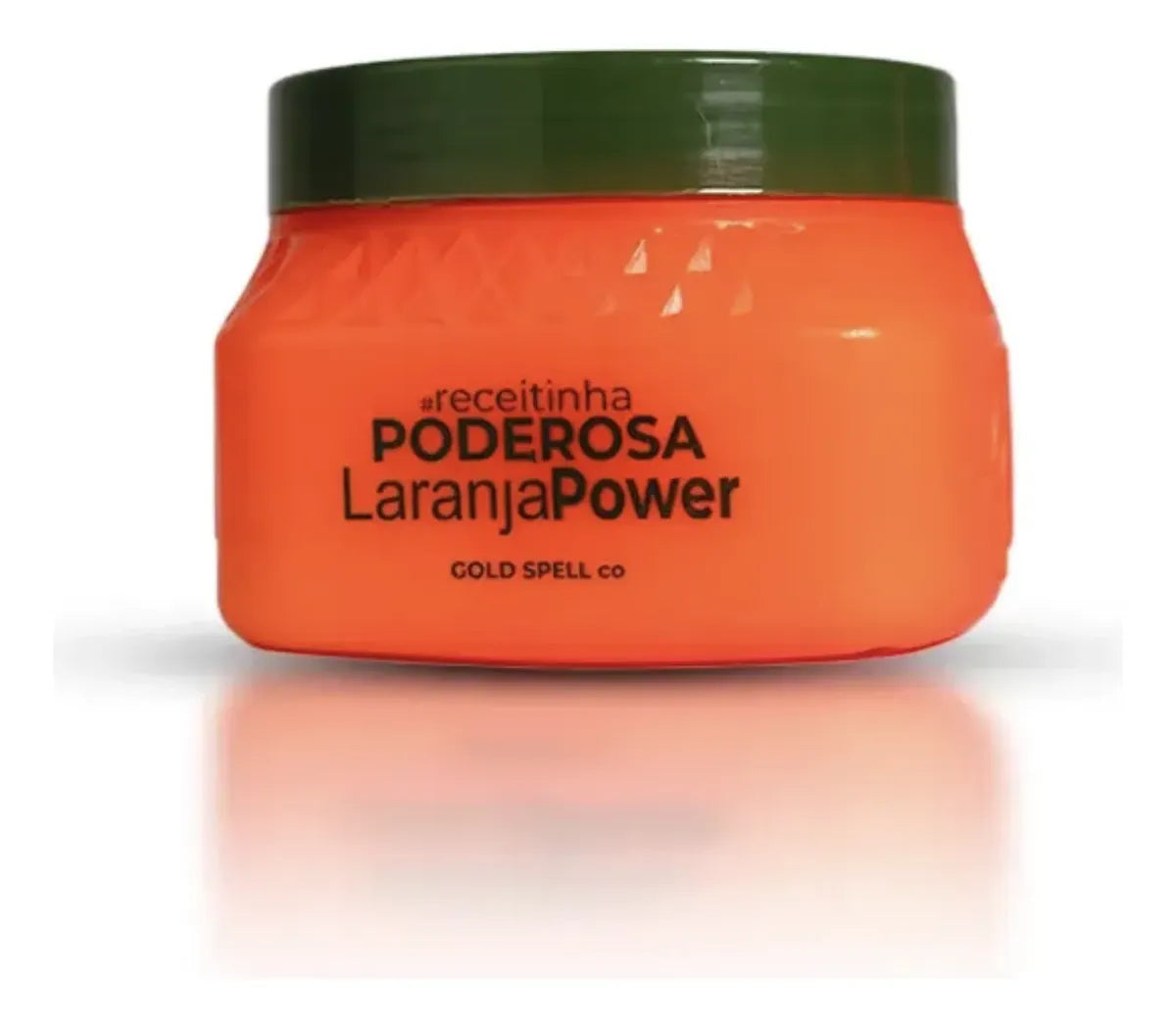 Kit Poderoso Laranja – Máscara + Reparador + Sérum + Pré-Poo | Gold Spell