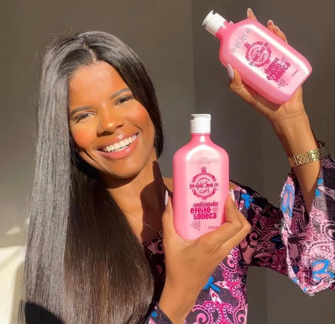 Shampoo E Condicionador Efeito Soneca Gold Spell
