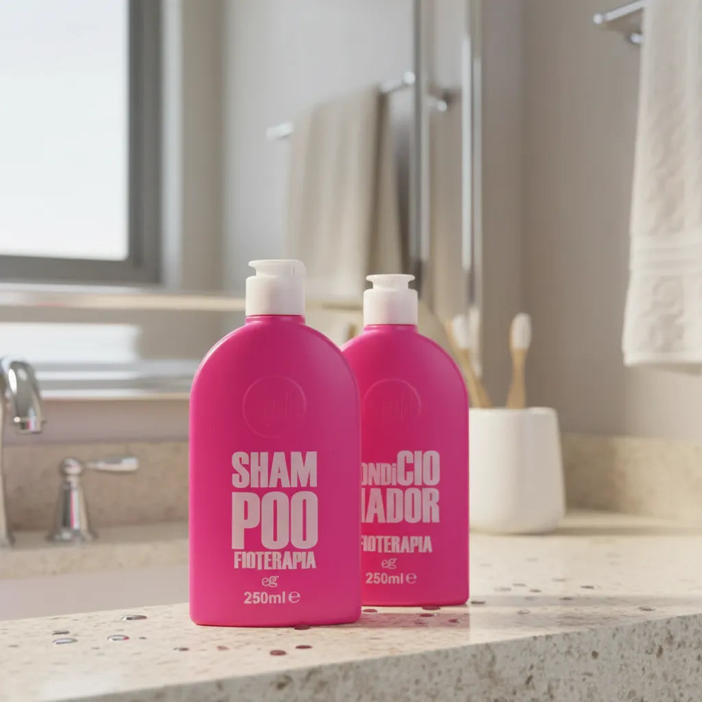 Kit Shampoo e Condicionador para Cabelos Quimicamente Tratados