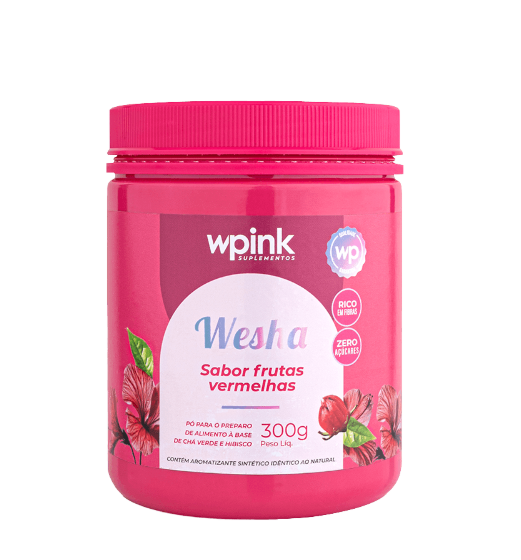 Wesha Chá Verde &amp; Hibisco 300g - WP