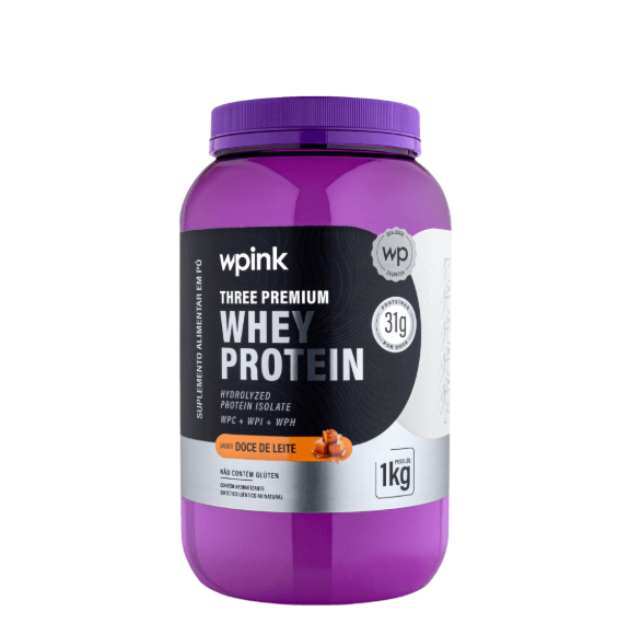 Three Premium Whey Protein Doce de Leite 1kg - WP