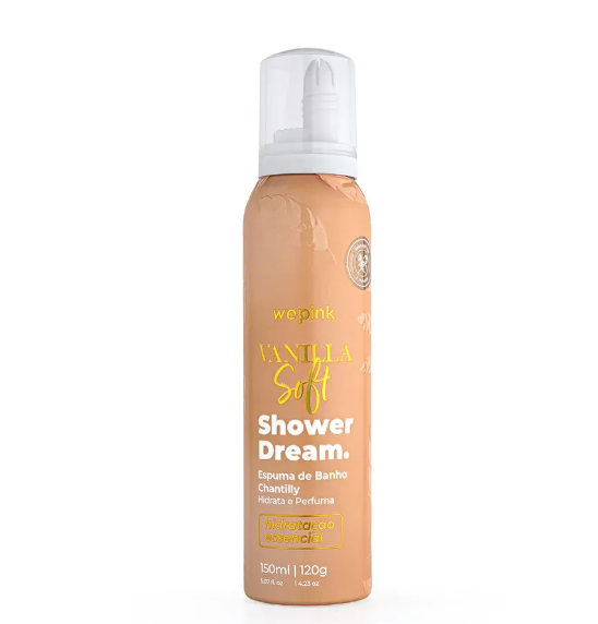 Shower Dream Espuma de Banho Vanilla Soft 150ml - Wepink