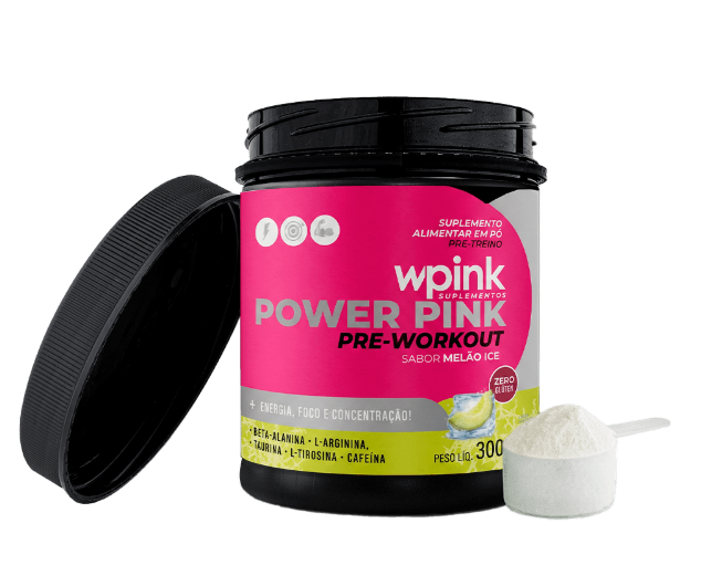 Super Power Pink Melão Ice Pré-Treino 300g - WP