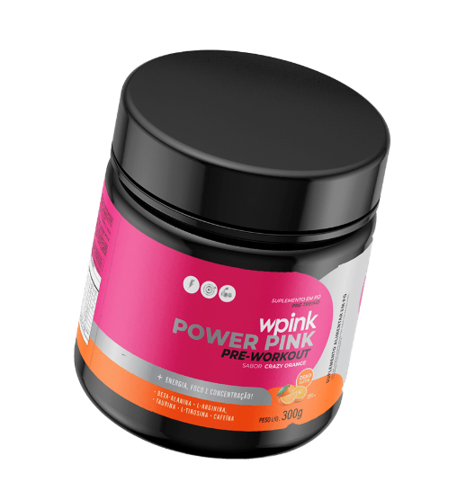 Super Power Pink Pré-Treino Laranja 300g