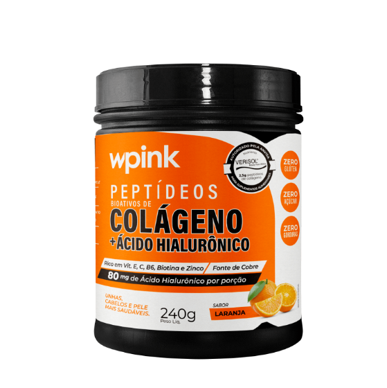 Colagénio Sabor Laranja - 240g – Wepink