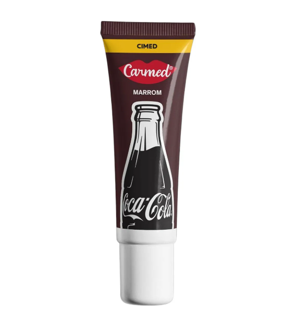 Hidratante Labial Carmed Coca-cola Marrom 10g