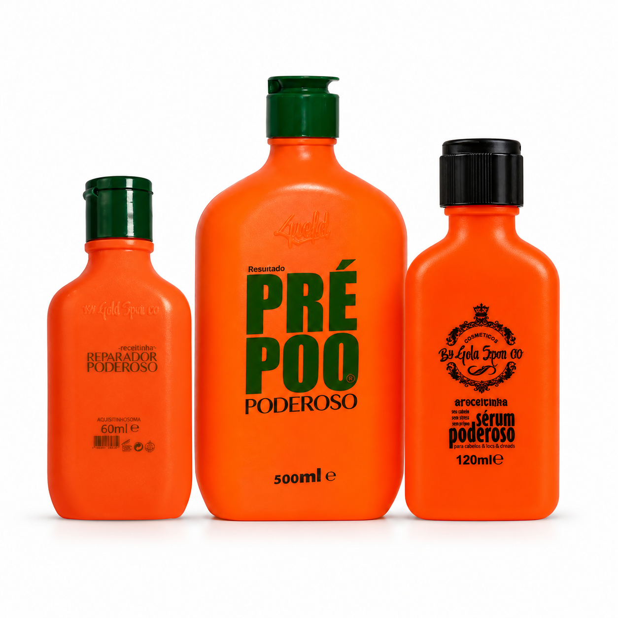 Kit Poderoso – Pré-Poo + Reparador + Sérum