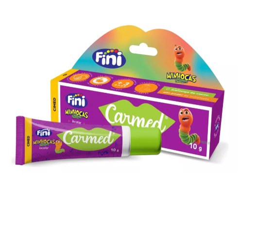 Carmed Fini Gloss Labial Minhocas Azedinhas 10g