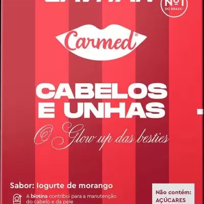 Lavitan Carmed Cabelos/unhas C/60 Cápsula Mastigaveis