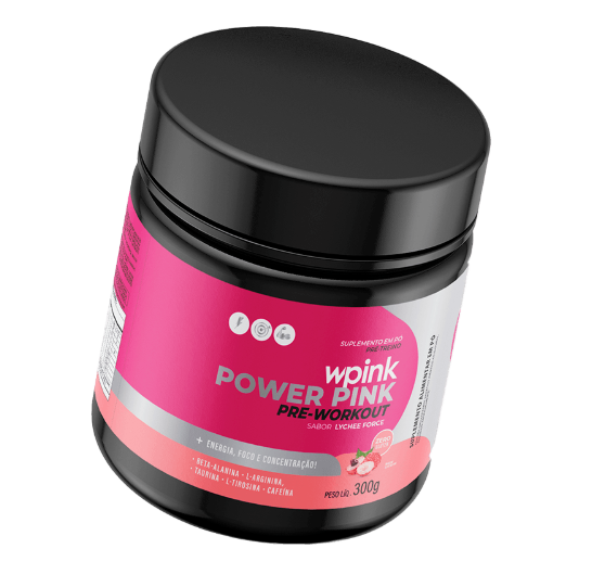Super Power Pink de Lichia - Pré-Treino – 300g - Wepink