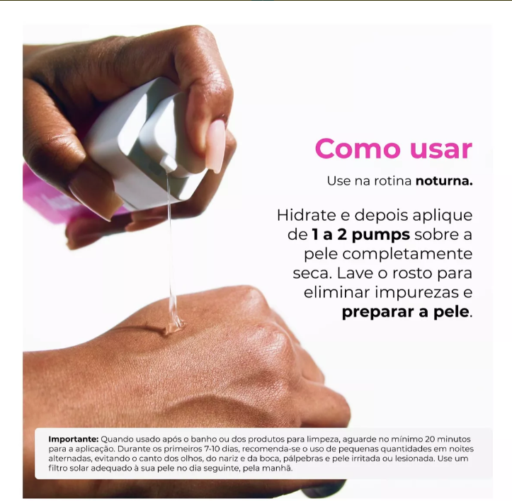 Creamy Ácido Mandélico 30g Gel Clareador Antiacne