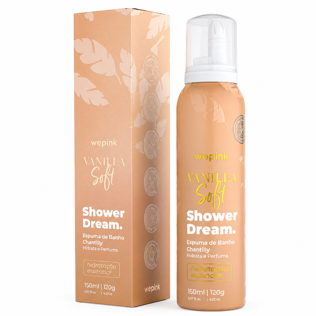 Shower Dream Espuma de Banho Vanilla Soft 150ml - Wepink