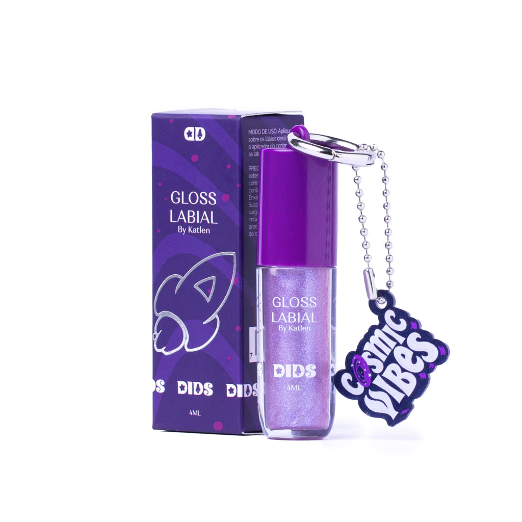 Kit Princesas – Pink & Cosmic Vibe | 2 Gloss + 2 Body Splash