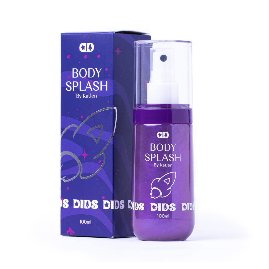 Kit Princesas – Pink & Cosmic Vibe | 2 Gloss + 2 Body Splash