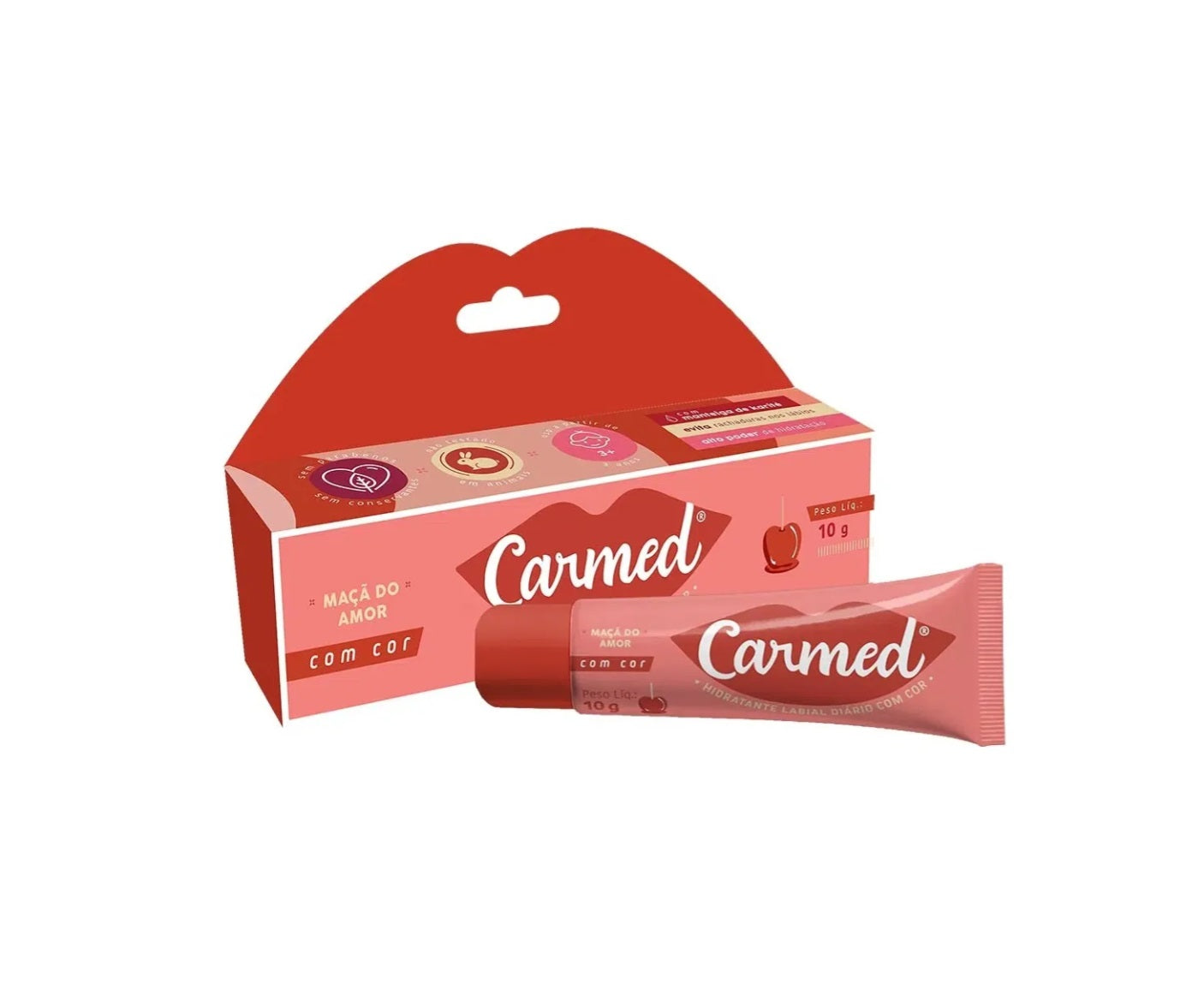 Carmed Maçã do Amor Hidratante Labial 10g