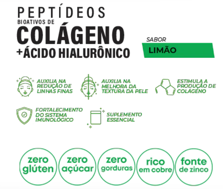 Colagénio Sabor Limão - 240g – Wepink